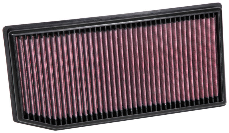 K&N 2019 Mercedes Benz E350 L4-2.0L F/I Replacement Drop In Air Filter - 33-3142 for 2019-2021 Mercedes Benz C Class - front 