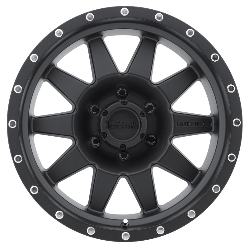 Method MR301 The Standard 16x8 0mm Offset 6x5.5 108mm CB Matte Black Wheel - MR30168060500