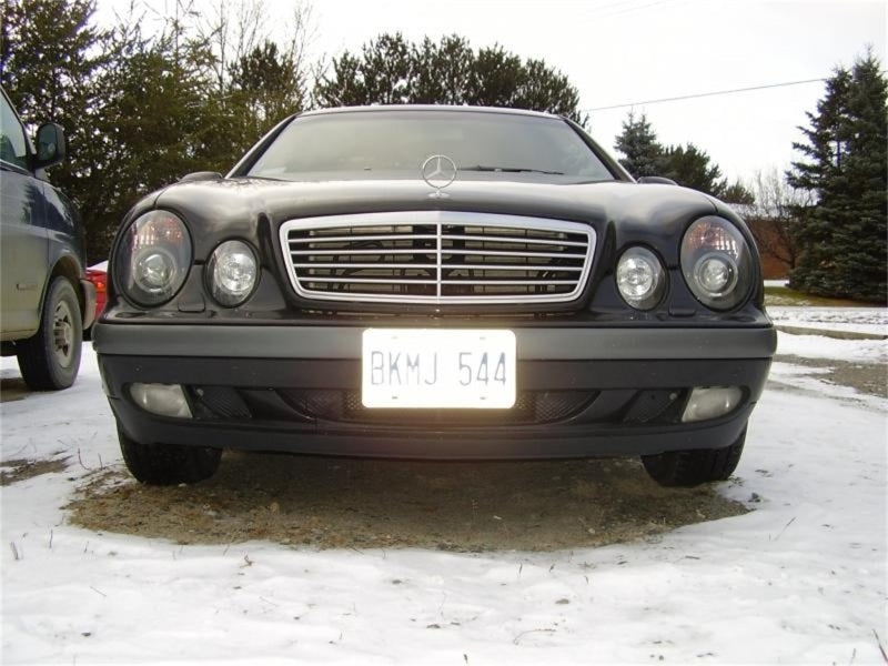 Spyder Mercedes Benz CLK 98-02 Projector Headlights Halogen Model- LED Halo Blk PRO-YD-MBCLK98-HL-BK - 5011176