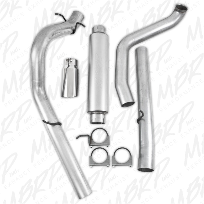 MBRP 1999-2003 Ford Excursion 7.3L Turbo Back Single Side - S6204AL