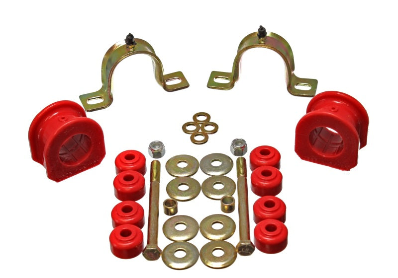 Energy Suspension Gm 4Wd Front Swaybar - 33Mm - Red - 3.5207R for 1994-2004 Chevrolet S10 - front view