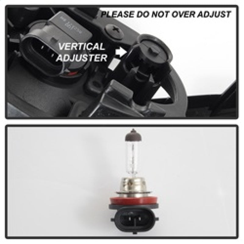 Spyder 17-18 Honda CRV OEM Chrome Trim Fog Lights w/Switch &amp; Cover - Clear (FL-HCRV2017-C)