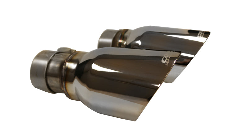 Corsa 15-17 Dodge Charger R/T w/ Pursuit Valance 2.5in Inlet / 4in Outlet Polished Tip Kit - 14977