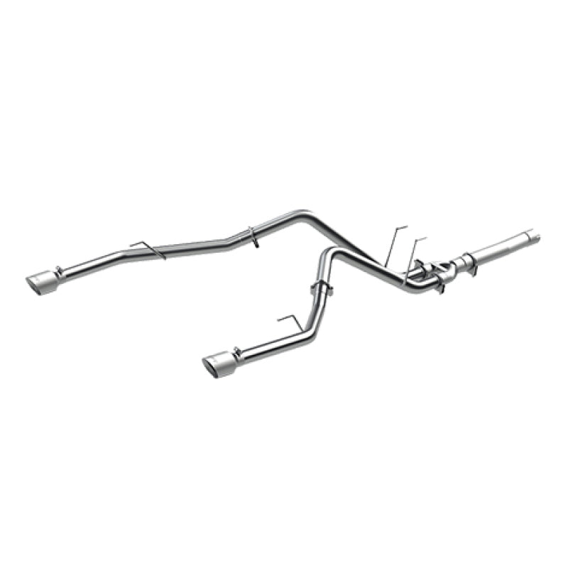 MBRP 2014 Dodge Ram 1500 3.0L EcoDiesel 2.5in Filter Back Exhaust Dual Split Rear Exit Alum - S6171AL