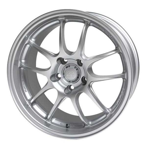 Enkei PF01 18x8.5 48mm Offest 5x114.3 Bolt Pattern 75 Bore Dia Silver Wheel 08-10 Subaru STI - 460-885-6648SP by Enkei