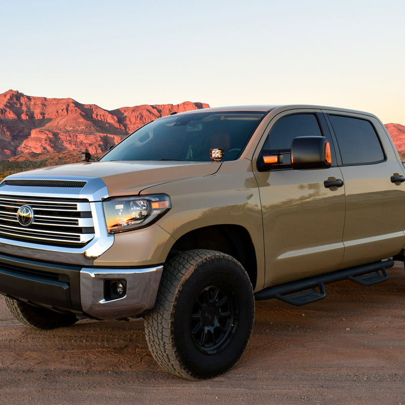 Rigid Industries 14-20 Toyota Tundra A-Pillar Light Kit (Includes D-SS Flood) - 46705