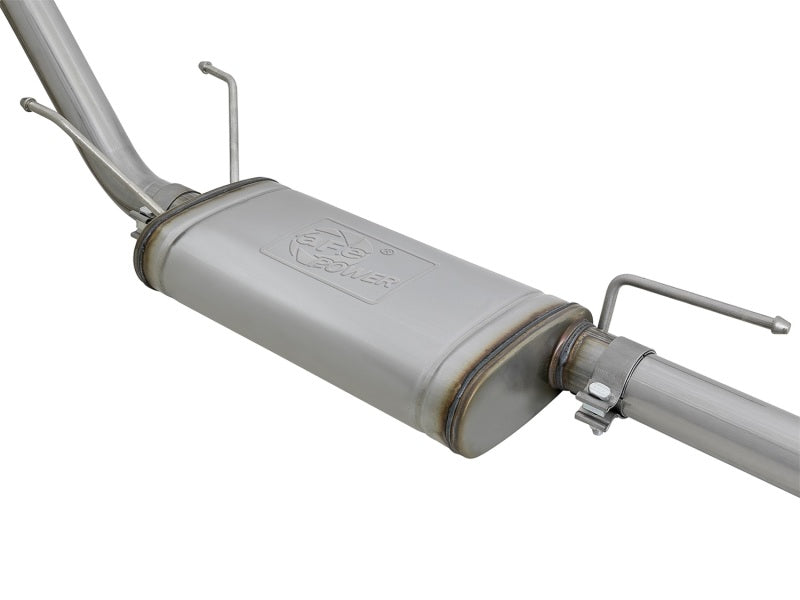 aFe MACH Force-Xp 2-1/2in 304 SS Cat-Back Exhaust w/Black Tips 2016+ Toyota Tacoma L4-2.7L / V6-3.5L - 49-46042-B