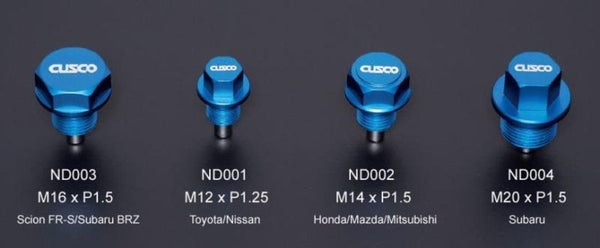 Cusco Neodymium Magnetic Drain Bolt - FRS/BRZ - 00B 001 ND03 by Cusco