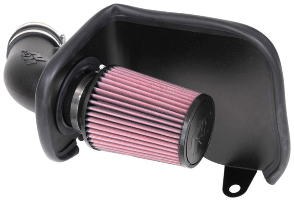 K&N 19-20 Jeep Cherokee V6-3.2L Aircharger Performance Intake - 63-1585 for 2019-2022 Jeep Cherokee - front view
