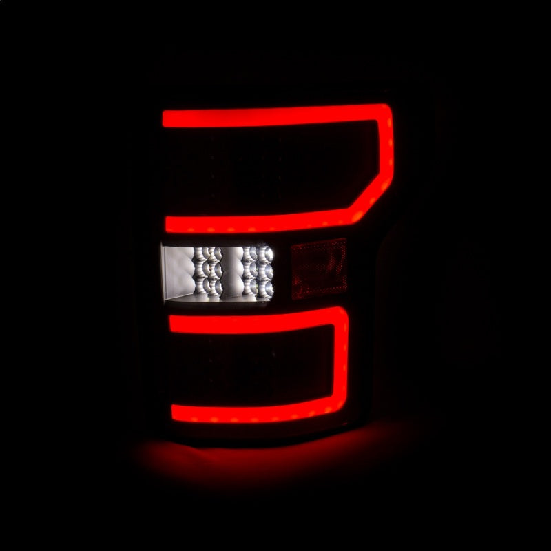 ANZO 18-19 Ford F-150 LED Taillights Black - 321338