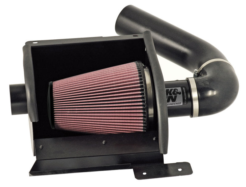 K&N 97-08 Ford E350/#450 Econoline V10-6.8L Black High Flow Performance Kit - 77-2570KTK
