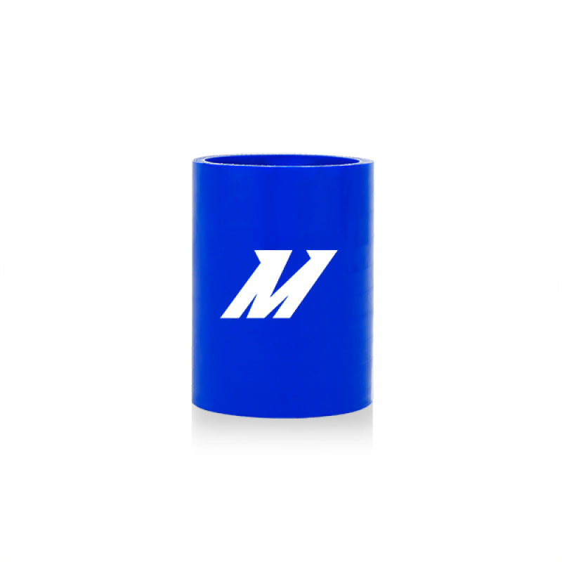 Mishimoto 2.0in Straight Coupler - Blue - MMCP-2SBL by Mishimoto - front view