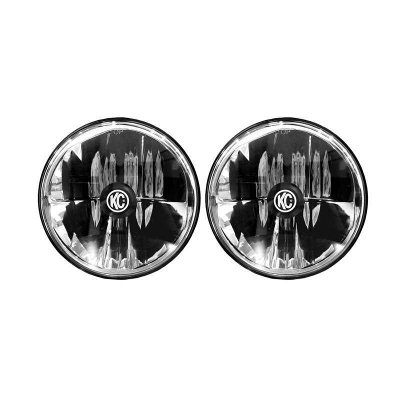 KC HiLiTES 07-18 Jeep JK (Not for Rubicon/Sahara) 7in. Gravity LED DOT Headlight (Pair Pack System) - 42351