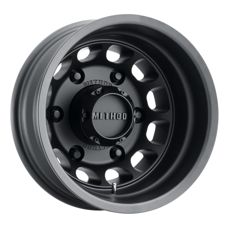 Method MR901 - REAR 16x5.5 -138mm Offset 6x205 161.04mm CB Matte Black Wheel - MR901655925138N