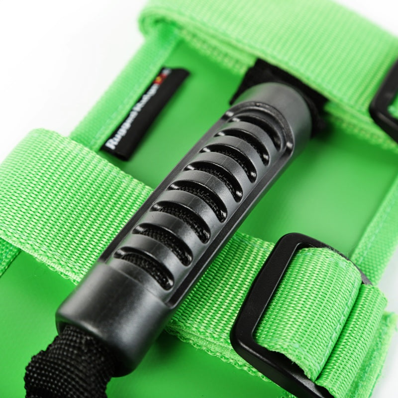 Rugged Ridge Ultimate Grab Handles Green 55-20 CJ/Jeep Wrangler /JT - 13505.05