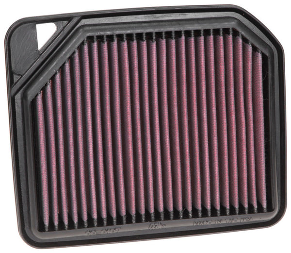 K&N 18-20 Suzuki Jimny II L3-0.7L Replacement Air Filter - 33-3137 by K&N Engineering - front view