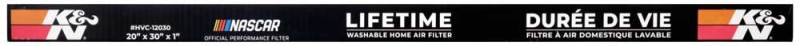K&N HVAC Filter - 20 x 30 x 1 - HVC-12030
