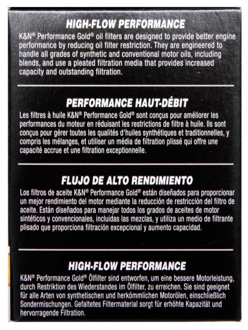 K&amp;N Performance Oil Filter for 07-15 Mini Cooper L4-1.6L