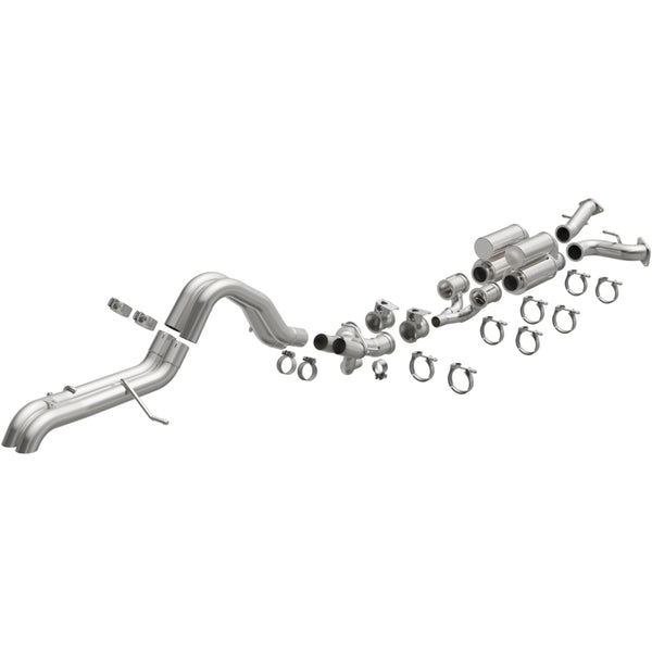 MagnaFlow System Overland Cat-Back 22-23 Ford Bronco Raptor 3.0L - 19619 for 2021-2026 Ford Bronco - front view