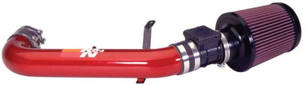 K&N 98-05 Miata Red Typhoon Short Ram Intake - 69-6000TR for 1999-2005 Mazda Miata - front view
