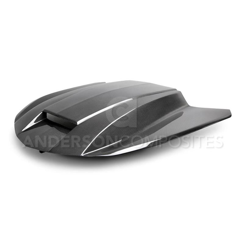Anderson Composites 2016+ Chevy Camaro Carbon Fiber Double Sided Hood - AC-HD16CHCAM-CP-DS