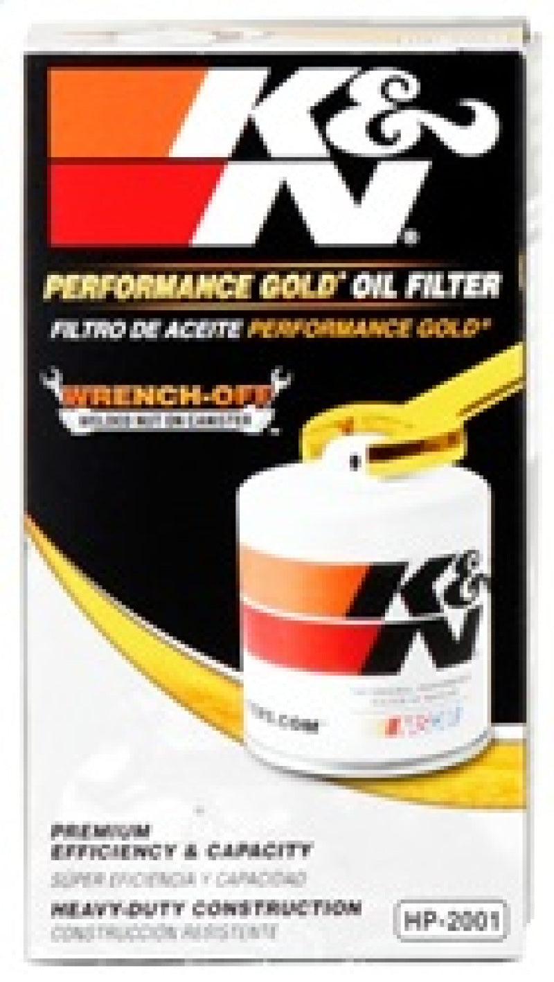 K&amp;N Oil Filter OIL FILTER; AUTOMOTIVE - HP-2001