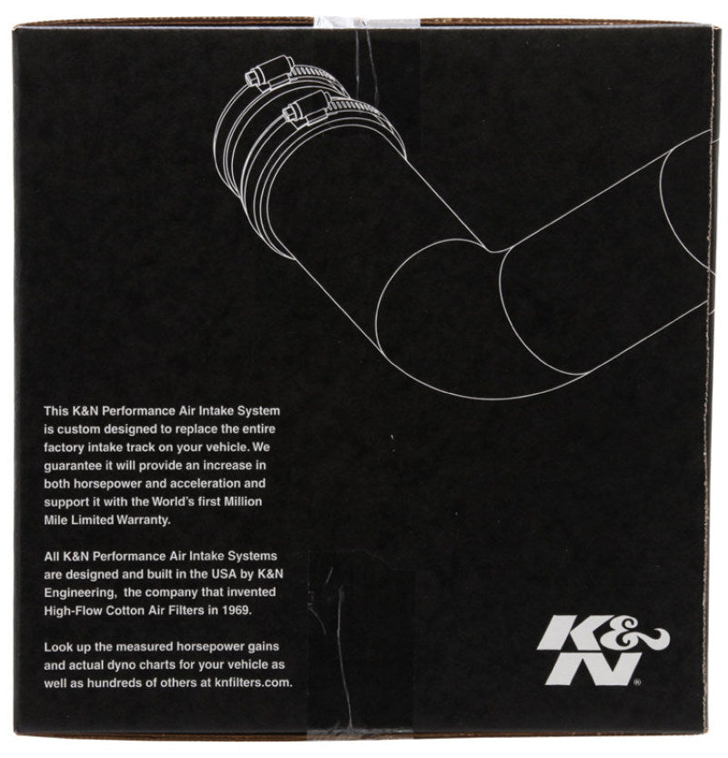 K&amp;N 19-20 Jeep Cherokee V6-3.2L Aircharger Performance Intake - 63-1585