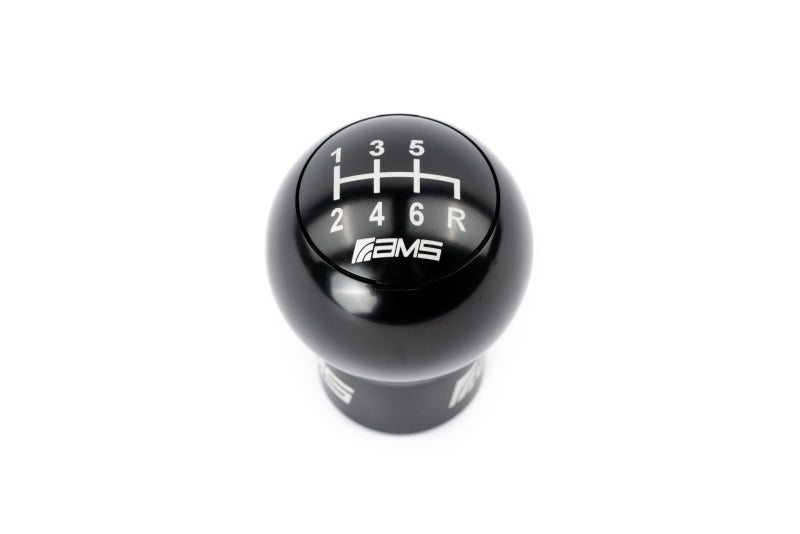 AMS Performance Subaru WRX/STi 6-Speed Billet Shift Knob (Incl Red, Black, &amp; Gunmetal Cap) - AMS.50.06.0002-1