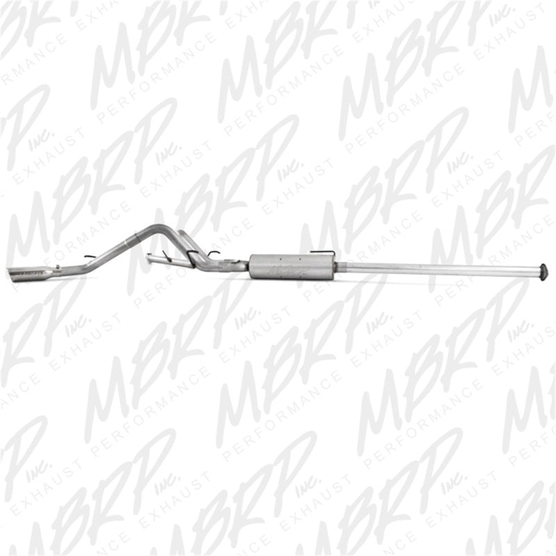 MBRP 05-13 Toyota Tacoma 4.0L EC/CC AL Dual Split Side Cat Back Exhaust - S5328AL