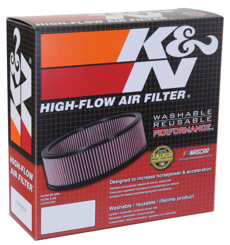 K&amp;N 87-92 Supra Turbo &amp; Non-Turbo Drop In Air Filter - E-2605-1