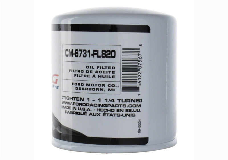 Ford Racing High Performance Oil Filter - CM-6731-FL820