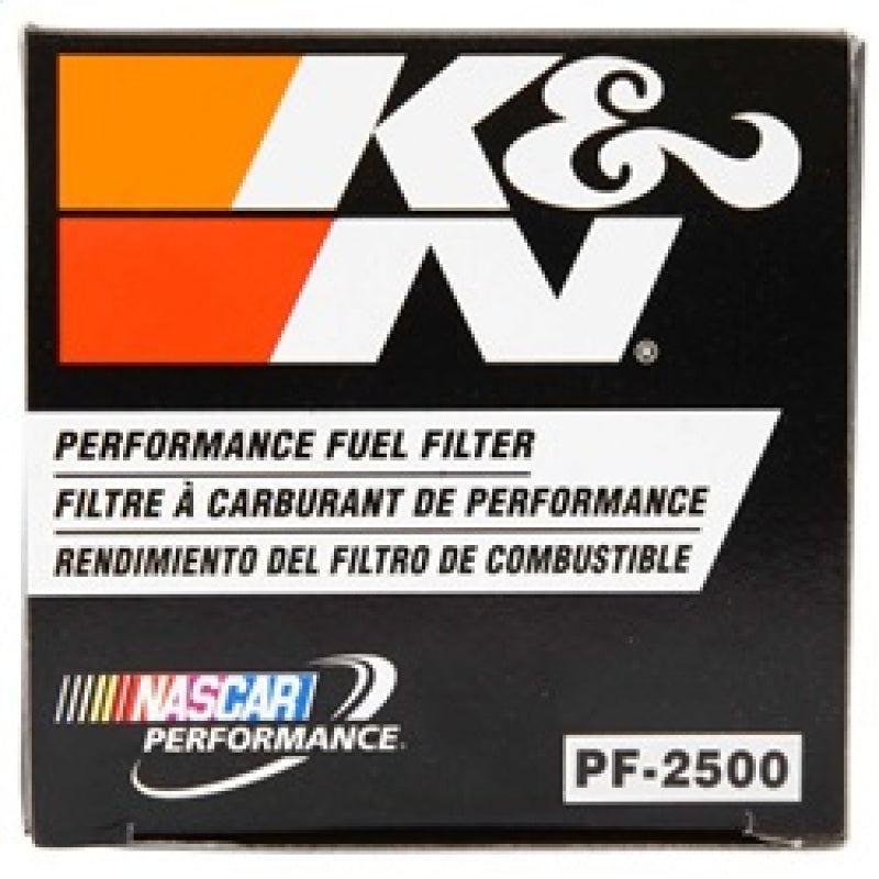 K&amp;N Cellulose Media Fuel Filter 2.125in OD x 5.438in L - PF-2500