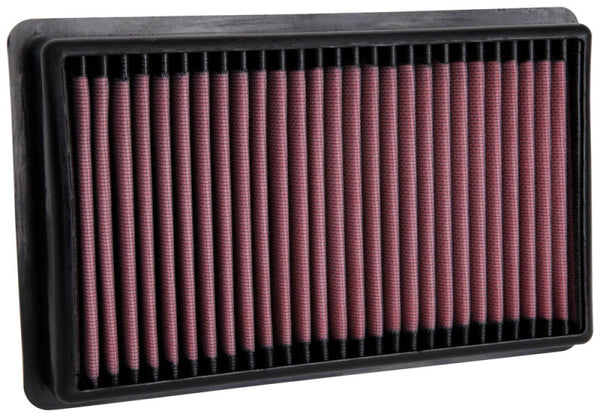 K&N 2020 Jeep Wrangler V6-3.0L DSL Replacement Air Filter - 33-5106 for 2020-2023 Jeep Wrangler - front view