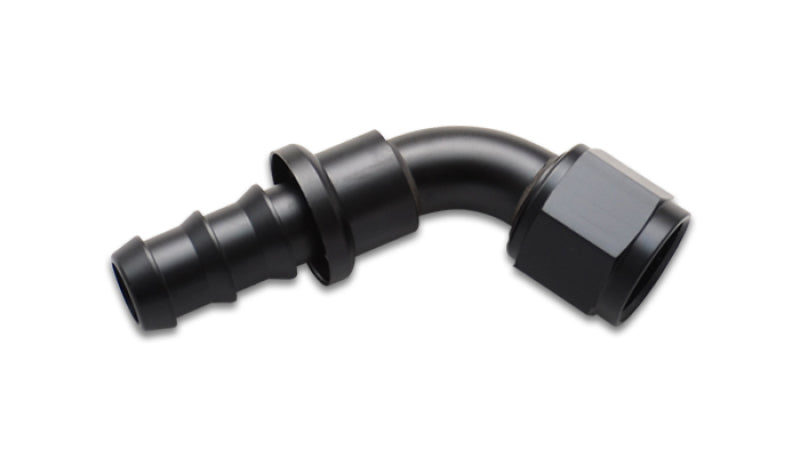 Vibrant Push-On 60 Degree Hose End Elbow FittingSize -8AN - 22608
