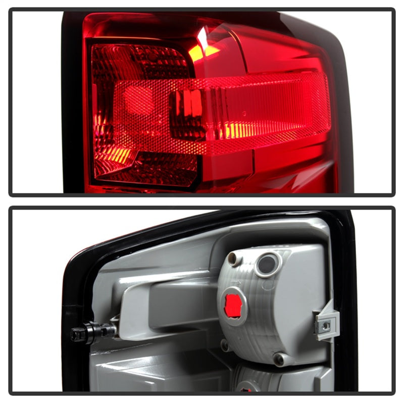 Xtune Chevy Silverado 2014-2016 Passenger Side Tail Lights - OEM Right ALT-JH-CS14-OE-R - 9031922