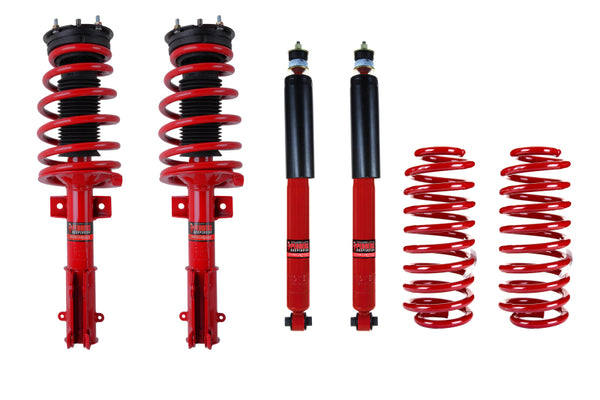 Pedders 05-14 Ford Mustang (GT 500 Mount) EziFit SportsRyder Spring And Shock Kit - PED-803052 for 2005-2014 Ford Mustang