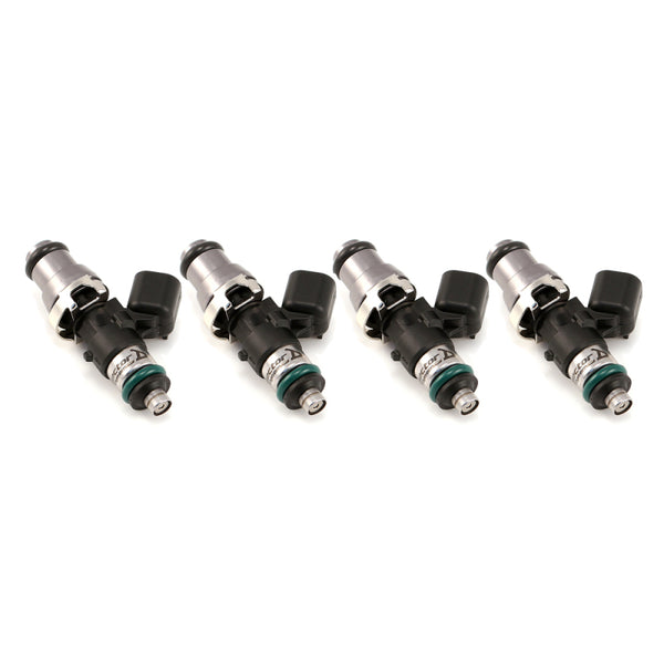 Injector Dynamics 1340cc Injectors - 48mm Length - 14mm Grey Top - 14mm Lower O-Ring (Set of 4) - 1300.48.14.14.4 by Injector