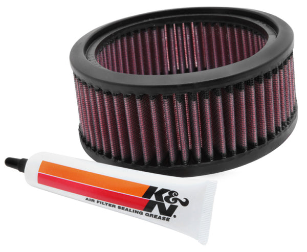K&N Custom Air Filter Round 4.625in ID / 6in OD / 2.5in Height - E-3226 by K&N Engineering - front view