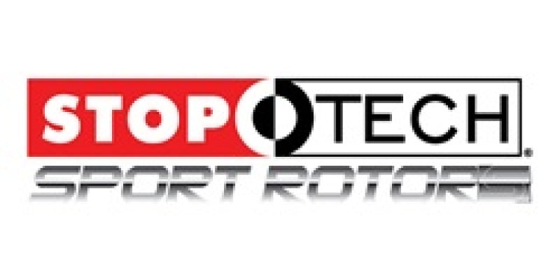 StopTech 16+ Ford Focus RS Slotted Sport Brake Rotor - Rear Right