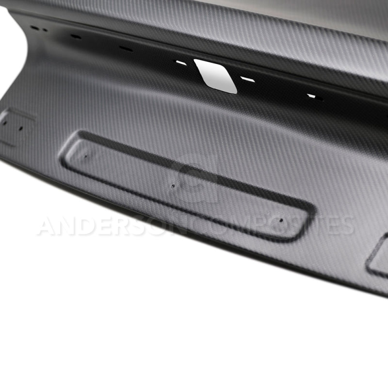 Anderson Composites 15-17 Ford Mustang Type-OE Dry Carbon Decklid - AC-TL15FDMU-DRY
