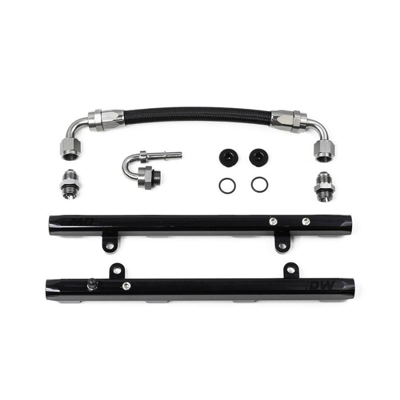 DeatschWerks 11-17 Ford Mustang / F-150 Coyote 5.0 V8 Fuel Rails w/ Crossover - 7-301-OE