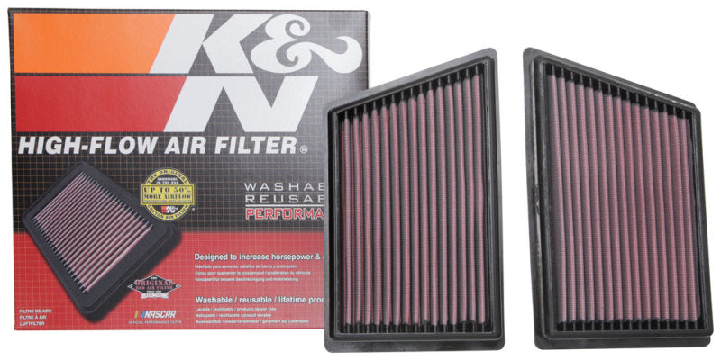 K&N 19 Porsche 911 3.0L H6 F/I Drop In Replacement Air Filter - 33-3153