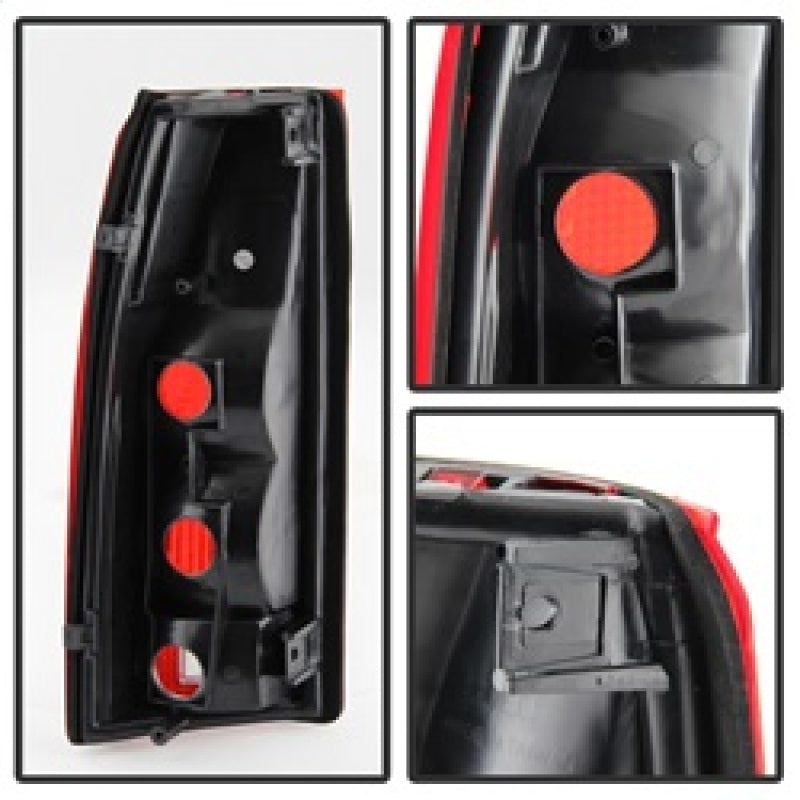 Xtune Chevy Blazer Full Size 92-94 / Cadillac Escalade 99-00 Tail Light OEM ALT-JH-CCK88-OE-RC - 9028779