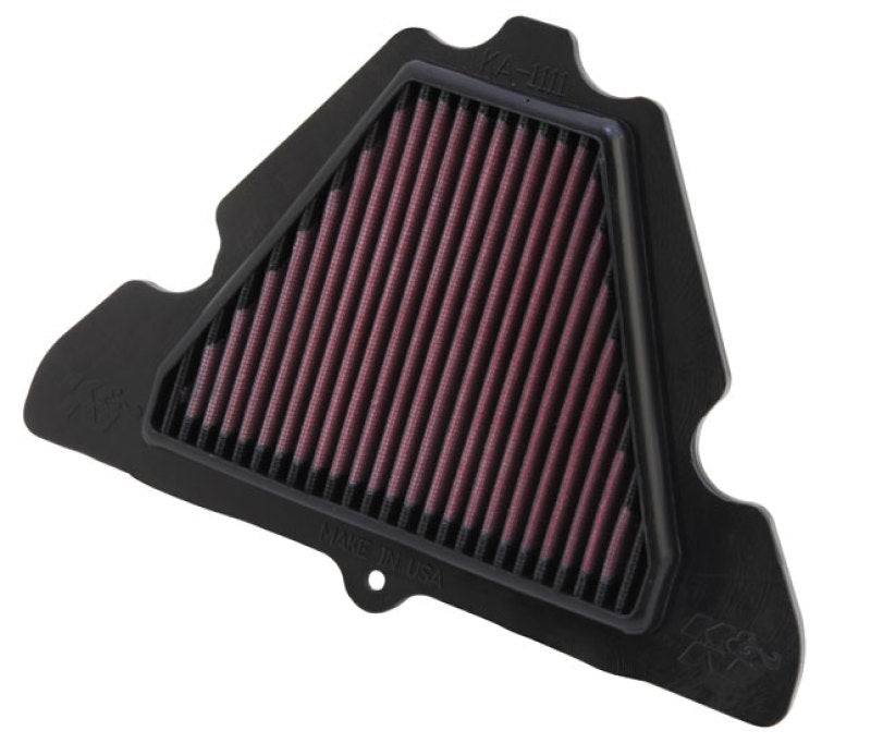 K&amp;N 11-13 Kawasaki Z1000 1000/ ZX1000 Ninja / 11-12 Z1000 SX / 12 Versys 1000 Replacement Air Filter - KA-1111