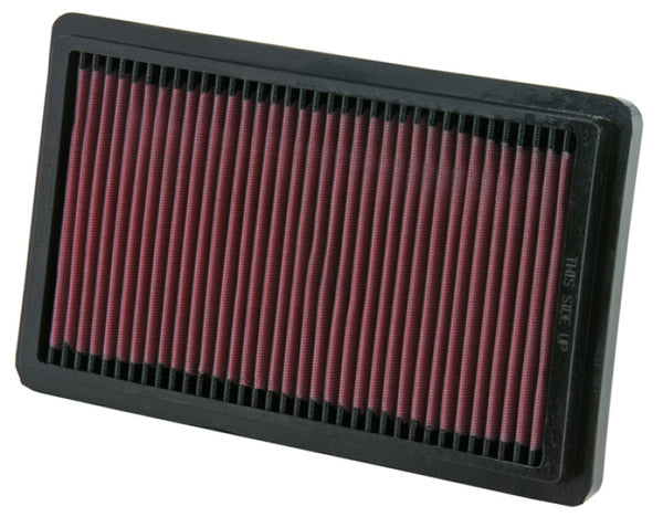 K&N Replacement Air Filter BMW F/I CARS 1978-91 - 33-2005 for 1977-1989 BMW 6 Series - front view