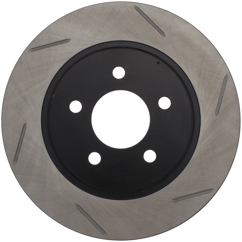 StopTech Power Slot 05-10 Mustang V6/4.0L / GT V8-4.6L Rear Right Slotted Rotor - 126.61087SR