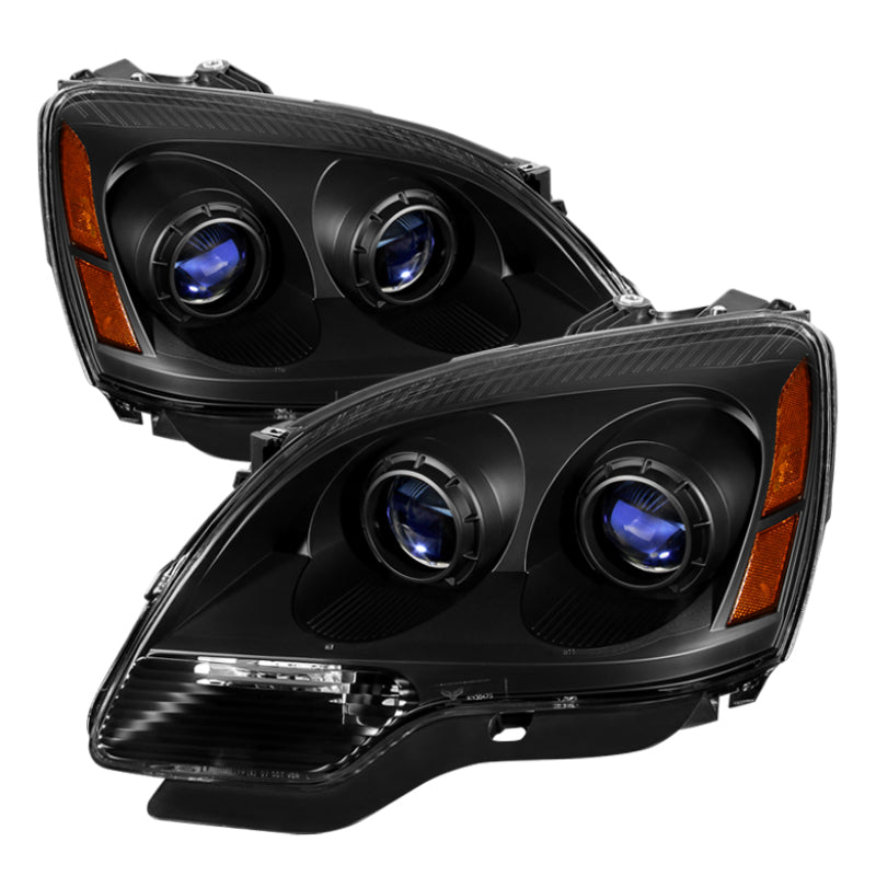 Xtune GMC Acadia 2007-2013 Crystal Headlights Black HD-JH-GAC07-AM-BK - 9025464