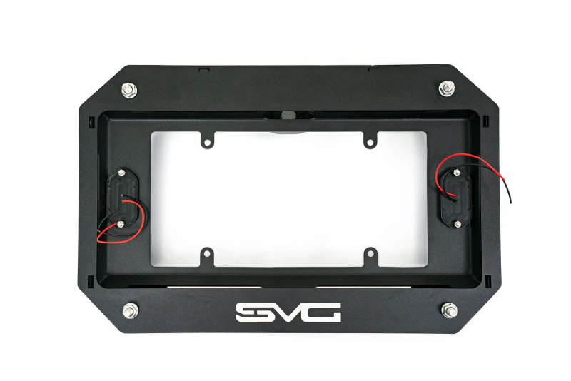 DV8 Offroad 18-22 Jeep Wrangler JL Spare Tire Delete Kit w/Light Mounts - TSJL-03