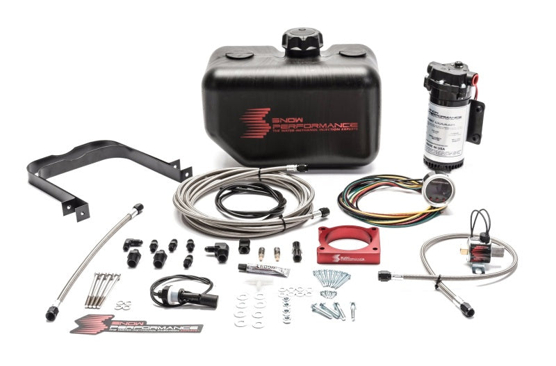 Snow Performance 11-17 F-150 Stg 2 Boost Cooler Water Injection Kit w/SS Brd Line &amp; 4AN Fittings - SNO-2133-BRD