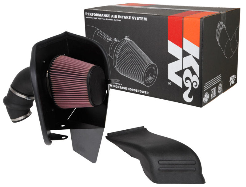 K&N 19-20 Ram 2500/3500 L6-6.7L Diesel Aircharger Performance Intake - 63-1583